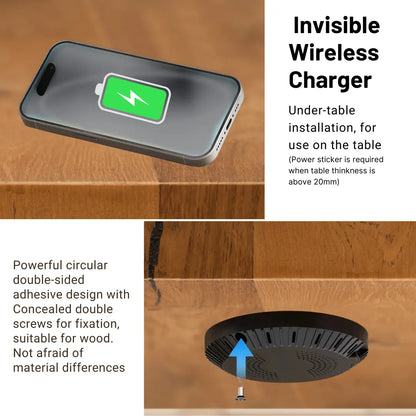 Cargador de Móvil Invisible Inalámbrico